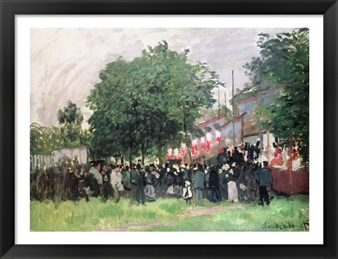 Framed Fourteenth of July (Bastille Day) Print