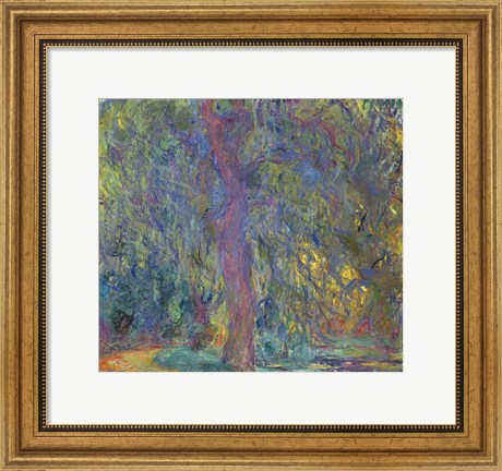 Framed Weeping Willow, 1918-19 Print