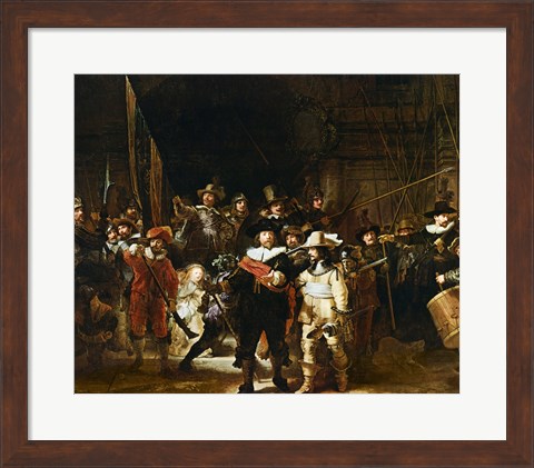 Framed Nightwatch Print