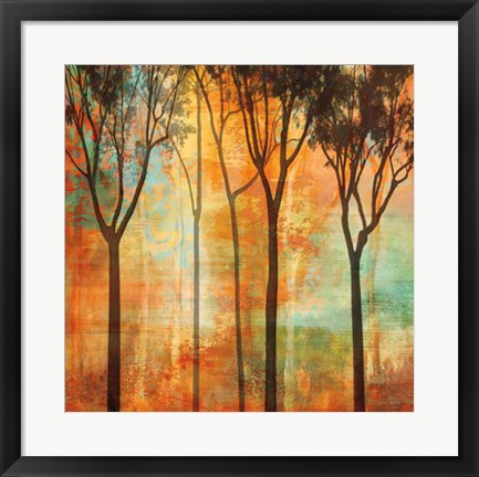 Framed Magical Forest II Print