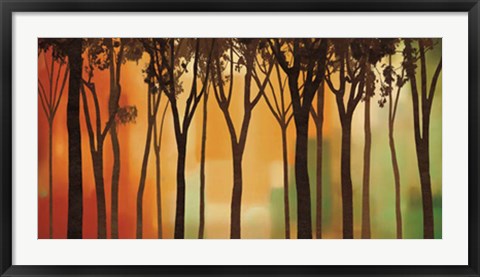 Framed Twilight Silhouette Print