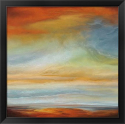 Framed Earth and Sky II Print