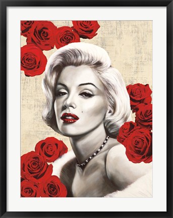 Framed Beautiful Diva Print