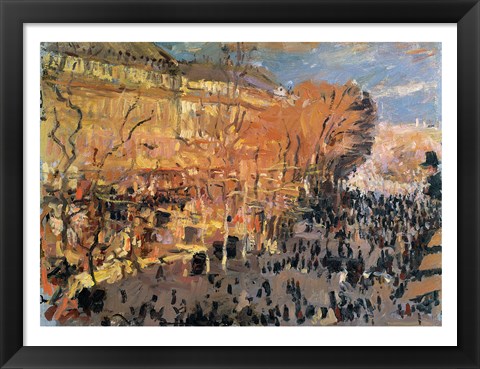 Framed Study for &#39;The Boulevard des Capucines&#39; Print