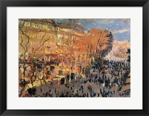 Framed Study for &#39;The Boulevard des Capucines&#39; Print