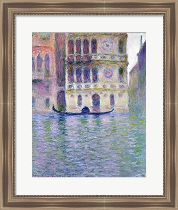 Framed Palazzo Dario, 1908 Print