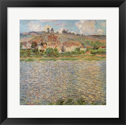 Framed Vetheuil, 1901 Print