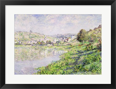 Framed Vetheuil, 1879 Print