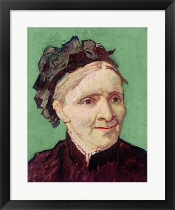 Framed Portrait of the Artist&#39;s Mother, 1888 Print