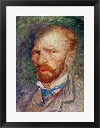 Framed Self Portrait, 1887 Print