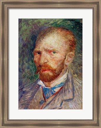 Framed Self Portrait, 1887 Print