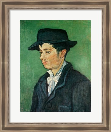 Framed Portrait of Armand Roulin, 1888 - side Print