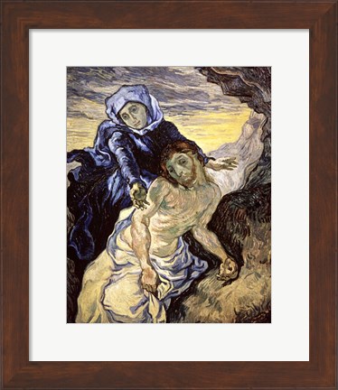 Framed Pieta, 1890 Print