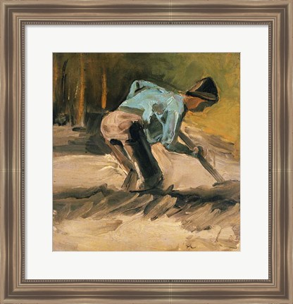 Framed Man at Work, c.1883 Print