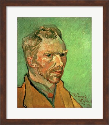 Framed Self Portrait, 1888 Print