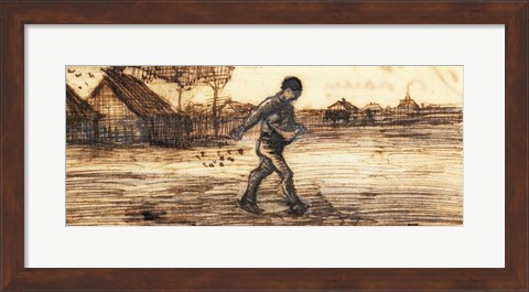 Framed Sower Print