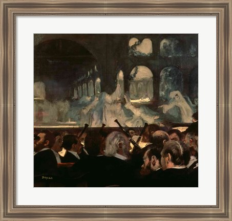 Framed ballet scene from Meyerbeer&#39;s opera &#39;Robert le Diable&#39;, 1876 Print