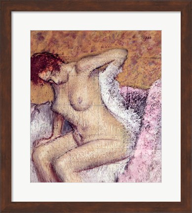 Framed After the Bath 2 Print