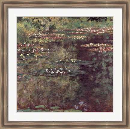 Framed Etang aux Nympheas Print