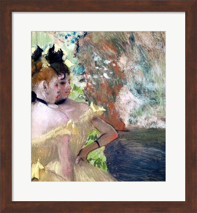 Framed Dancers in the Wings Print