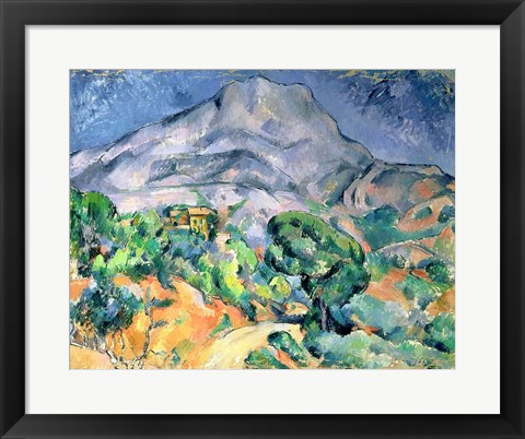 Framed Mont Sainte-Victoire Print