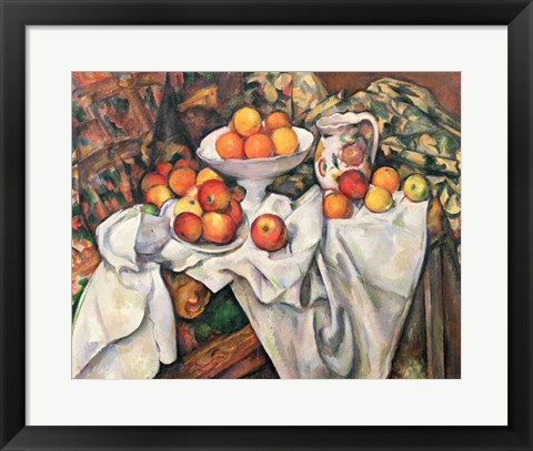 Framed Apples and Oranges Print