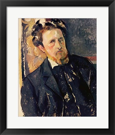 Framed Portrait of Joachim Gasquet Print