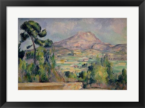 Framed Montagne Sainte-Victoire C Print