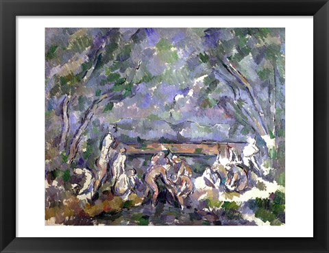 Framed Bathers, 1902-06 Print