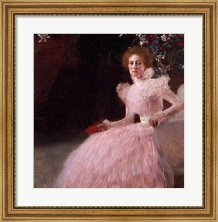 Framed Sonja Knips, 1898 Print