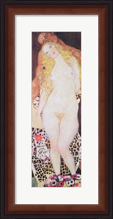 Framed Adam and Eve, 1917-18 Print