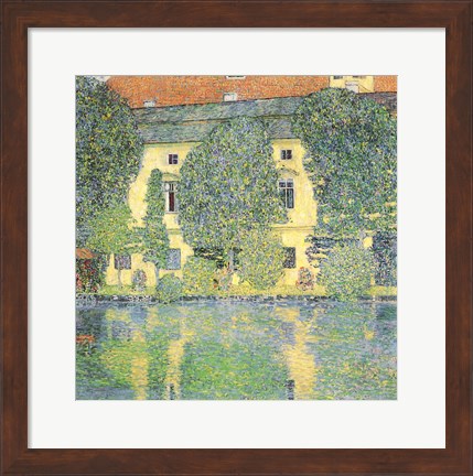 Framed Schloss Kammer on the Attersee III, 1910 Print