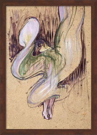 Framed Study for Loie Fuller Print