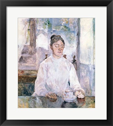 Framed Countess of Toulouse-Lautrec-Monfa, 1881 Print