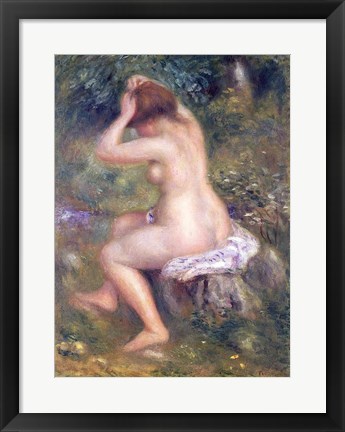 Framed Bather Print