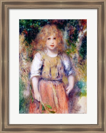 Framed Gypsy Girl, 1879 Print