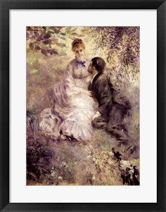 Framed Lovers Print