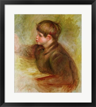 Framed Portrait of Coco painting, c.1910-12 Print