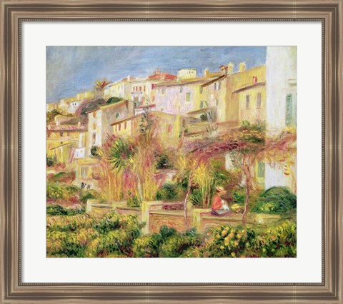 Framed Terrace in Cagnes, 1905 Print