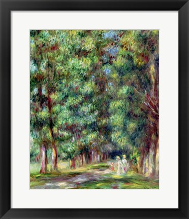 Framed Path in a Wood, 1910 Print