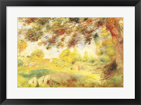 Framed Spring Landscape Print