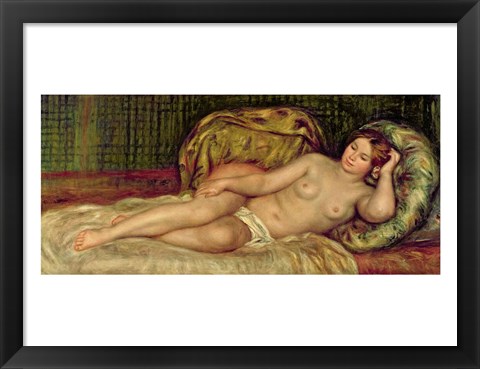 Framed Large Nude, 1907 Print