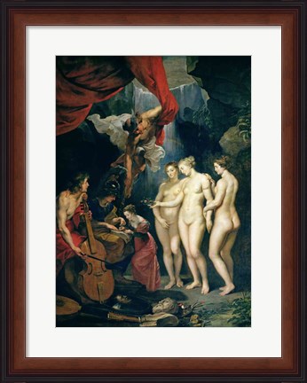 Framed Medici Cycle: Education of Marie de Medici Print