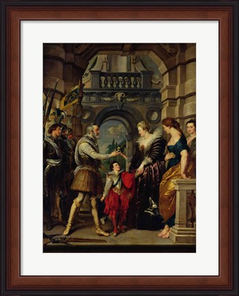 Framed Medici Cycle: Henri IV Print