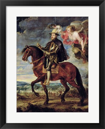 Framed Philip II Print