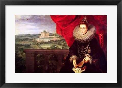 Framed Infanta Isabella Clara Eugenia Print