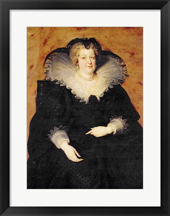 Framed Marie de Medici, 1622 Print