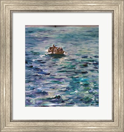 Framed Escape of Henri de Rochefort Print