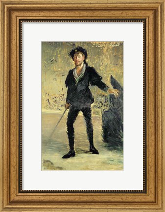 Framed Jean Baptiste Faure Print