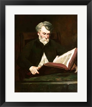 Framed Reader, c.1861 Print